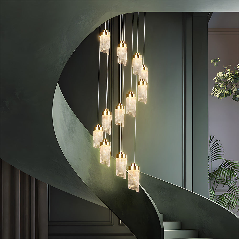 Luxurious Contemporary Acrylic Living Room LED Pendant Lights