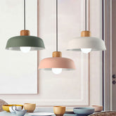 Nordic Small Stained Aluminium Pendant Lamp