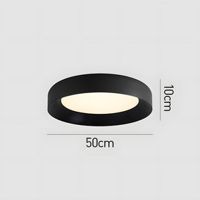 Modern Simple Round Acrylic Shade LED Ceiling Light