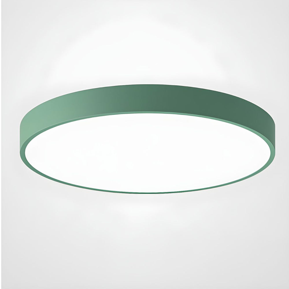 Minimalist Modern Round Flush Ceiling Lights