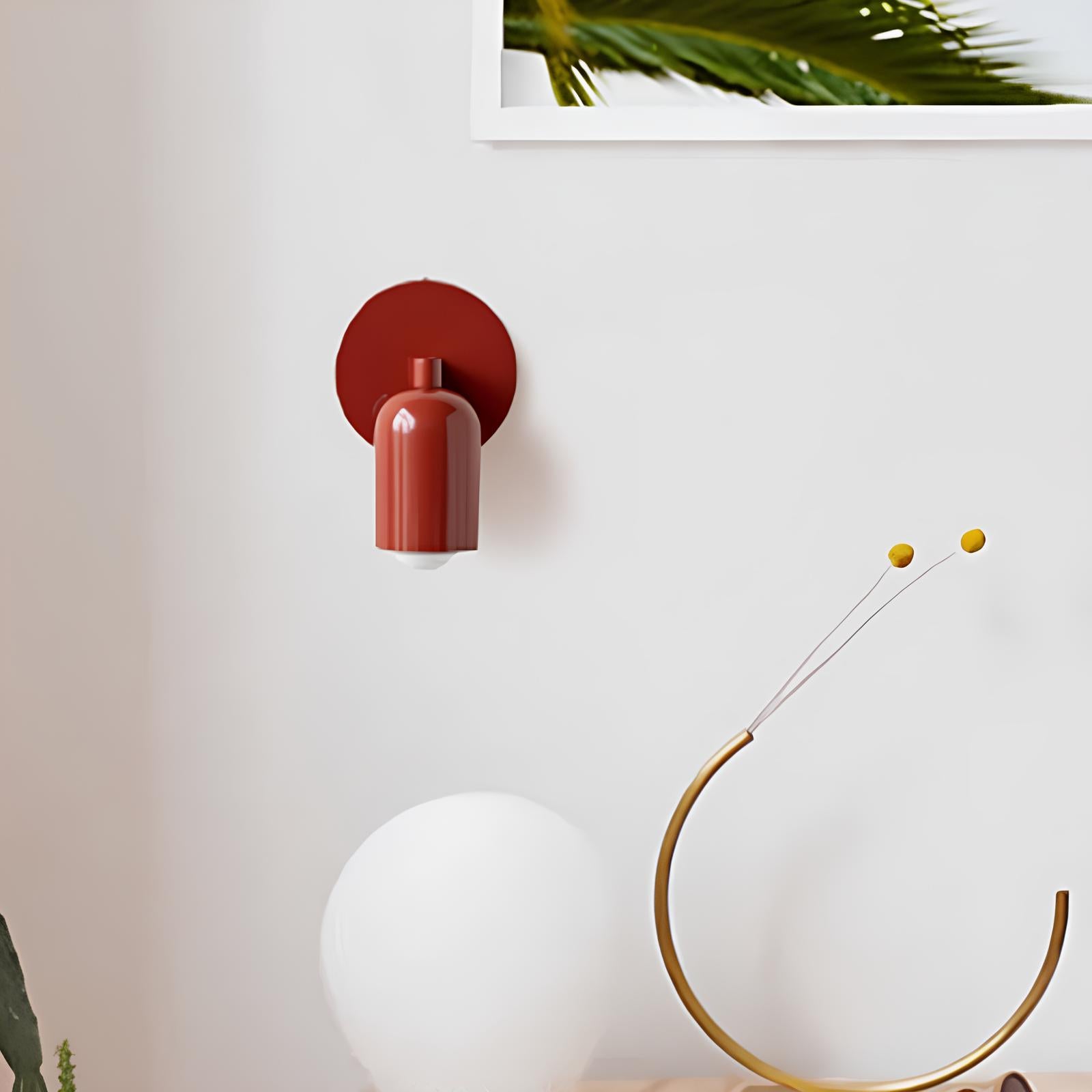 Simple Modern Small Stained Wall Sconce