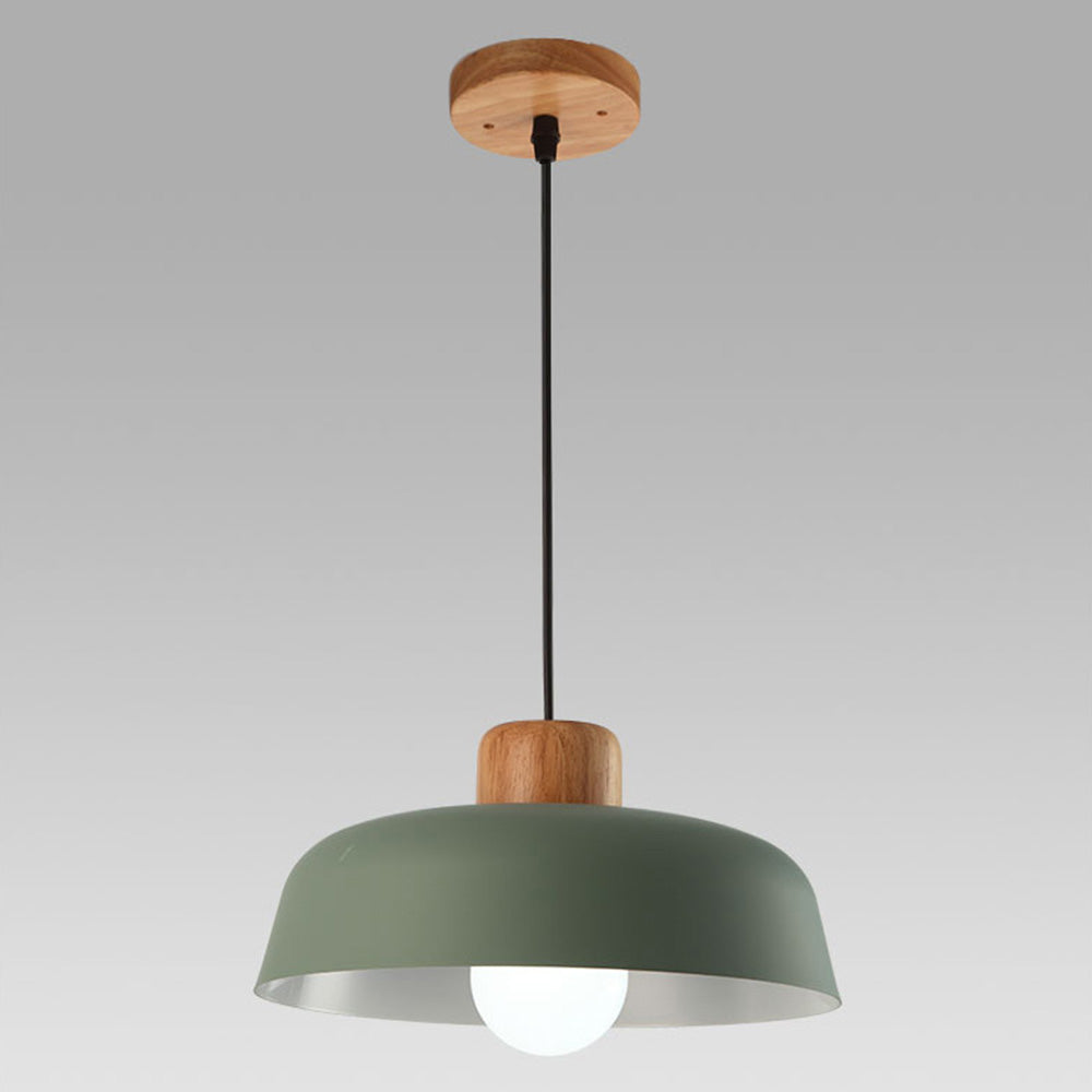 Nordic Small Stained Aluminium Pendant Lamp