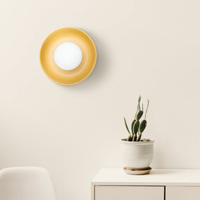 Minimalist Ceramic Stained Wall Light