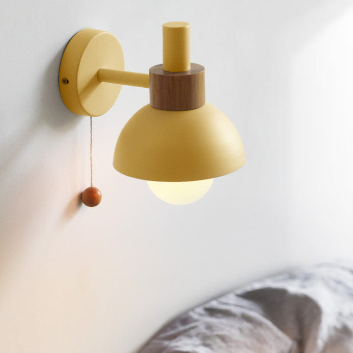 Minimalist Colorful Single Head Wall Sconce