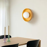 Minimalist Ceramic Stained Wall Light