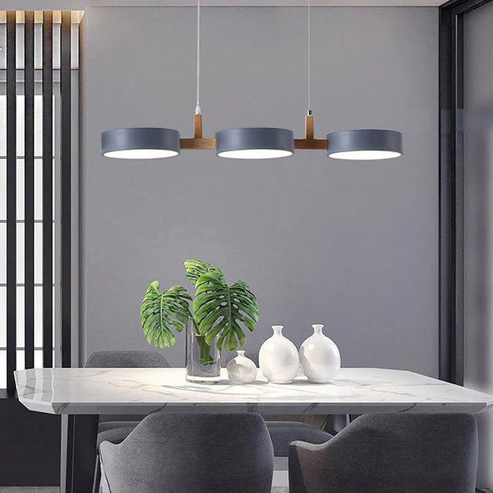 Modern Three Heads Creative Pendant Light