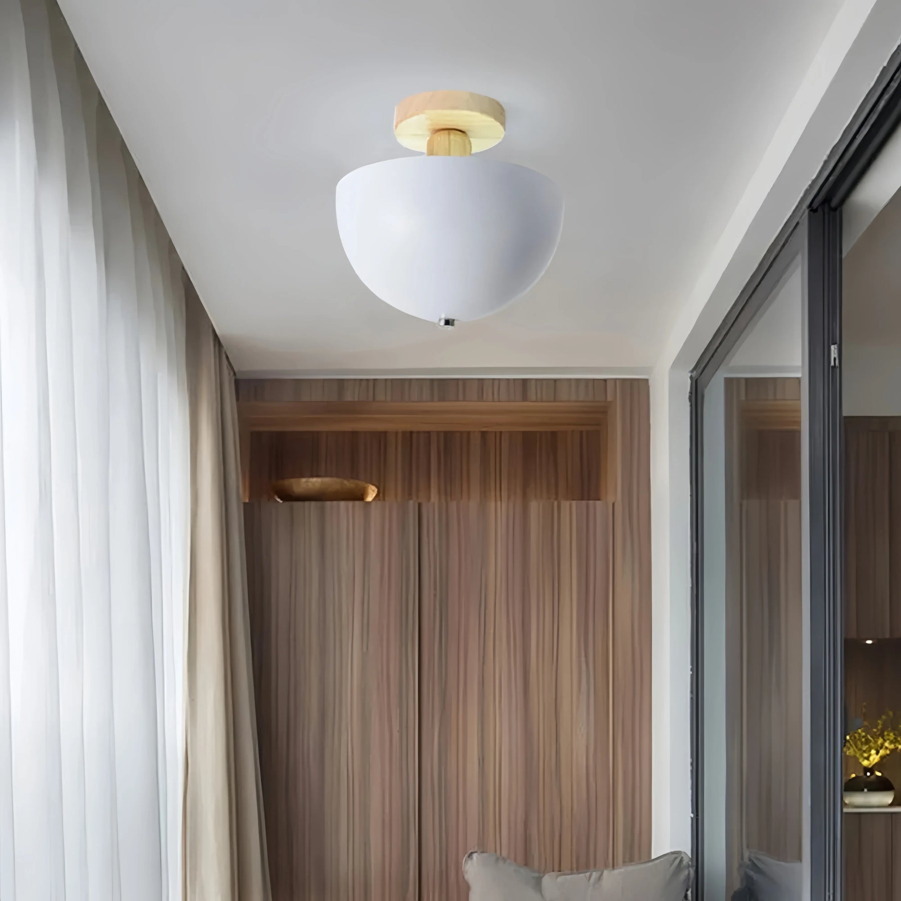 Scandinavian Simple Round Ceiling Light