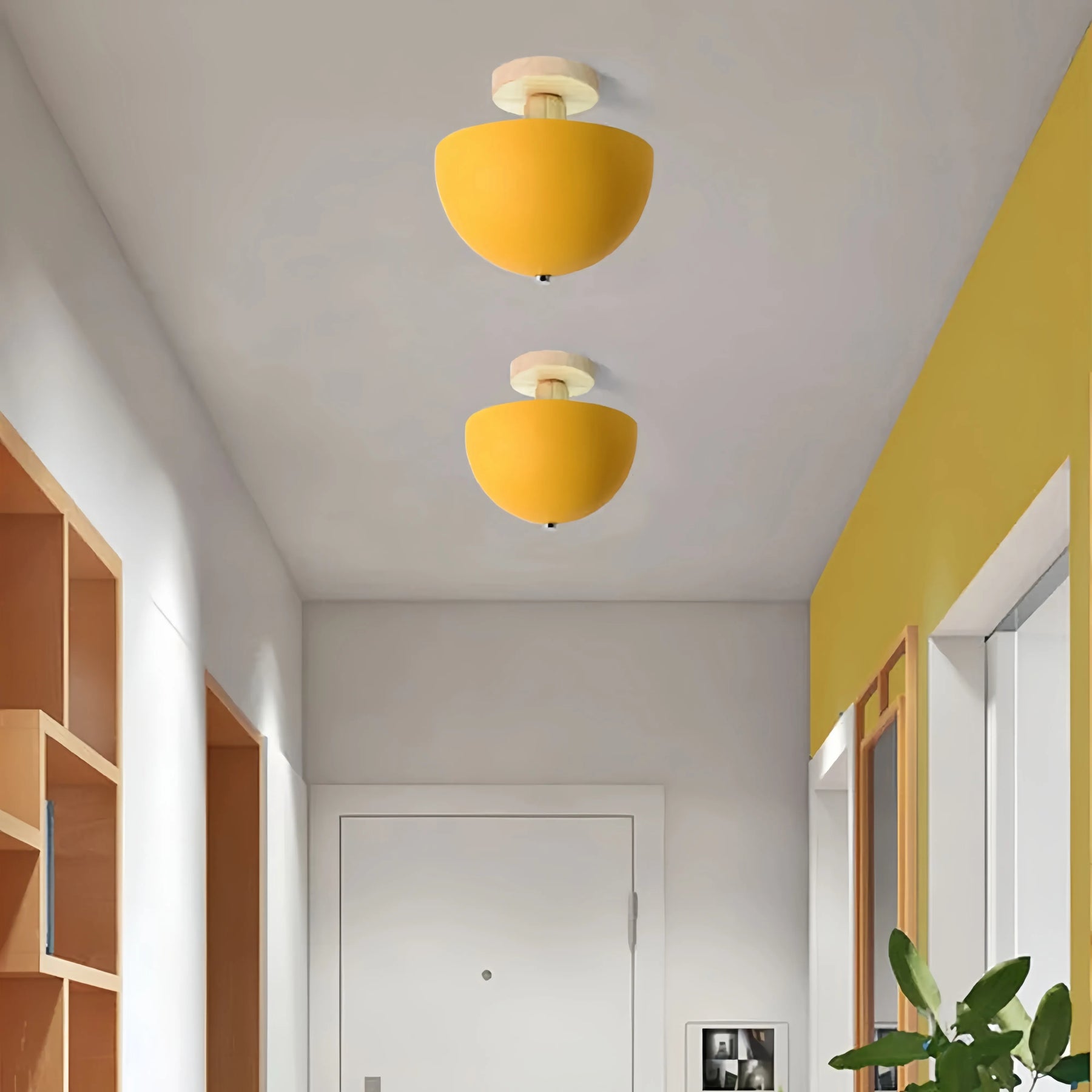 Scandinavian Simple Round Ceiling Light