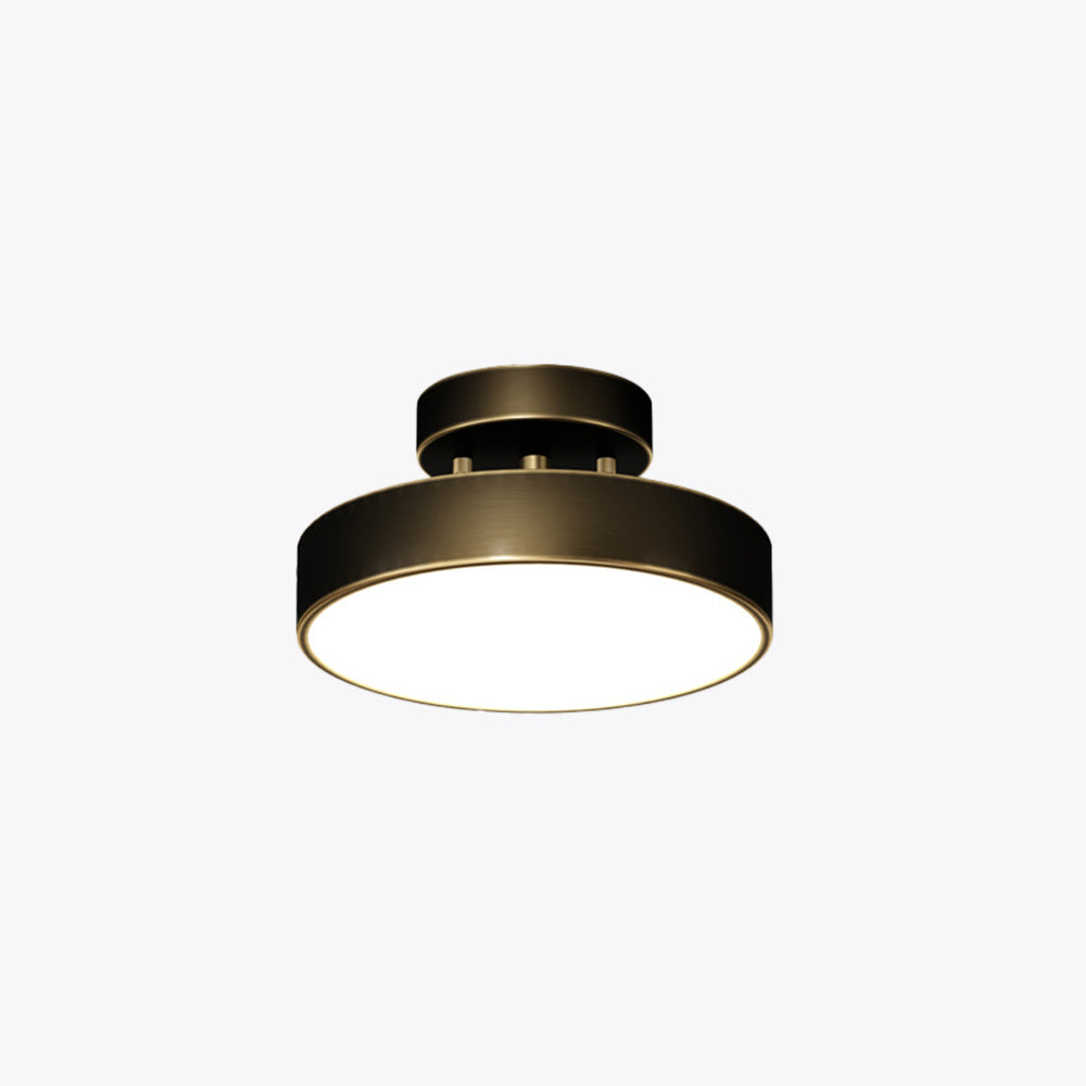 Nordic Industrial Simple Round LED Ceiling Light