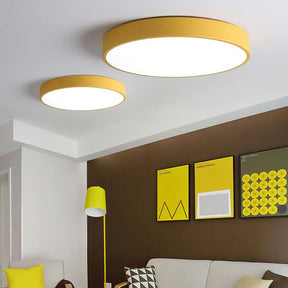 Minimalist Modern Round Flush Ceiling Lights