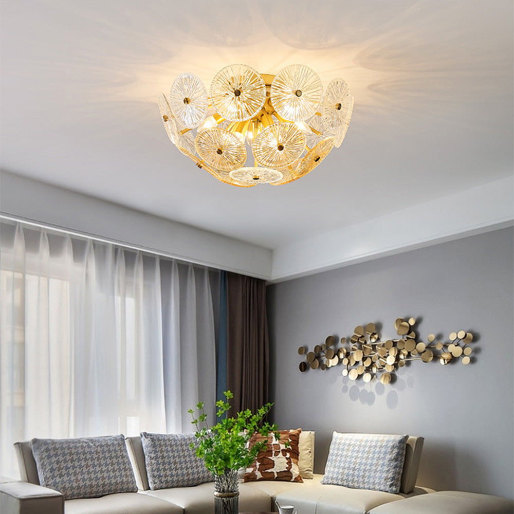 Creative Firework Starburst Glass Chandelier