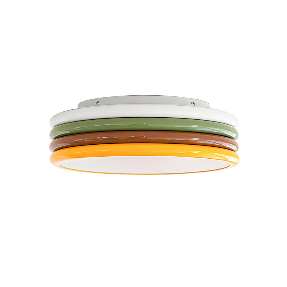 Contemporary Colorful Dome Ceiling Lamp