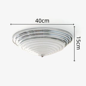 Nordic Chrome Simple LED Ceiling Lamp