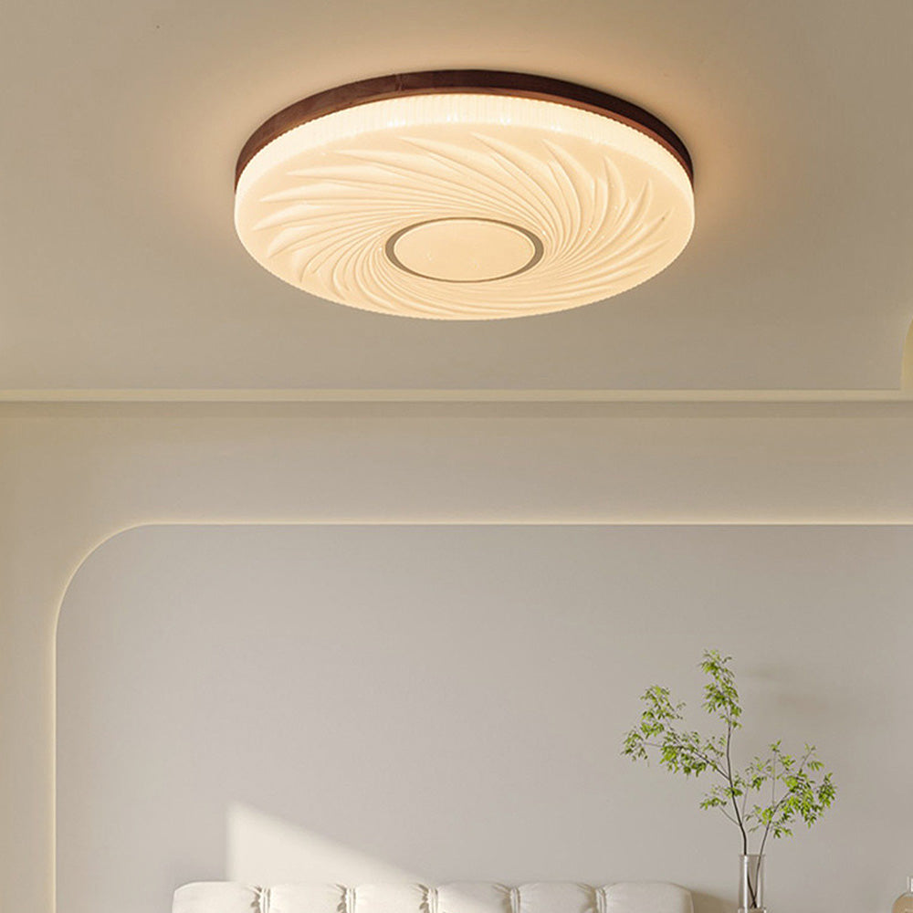 French Cream White Led Ceiling Light