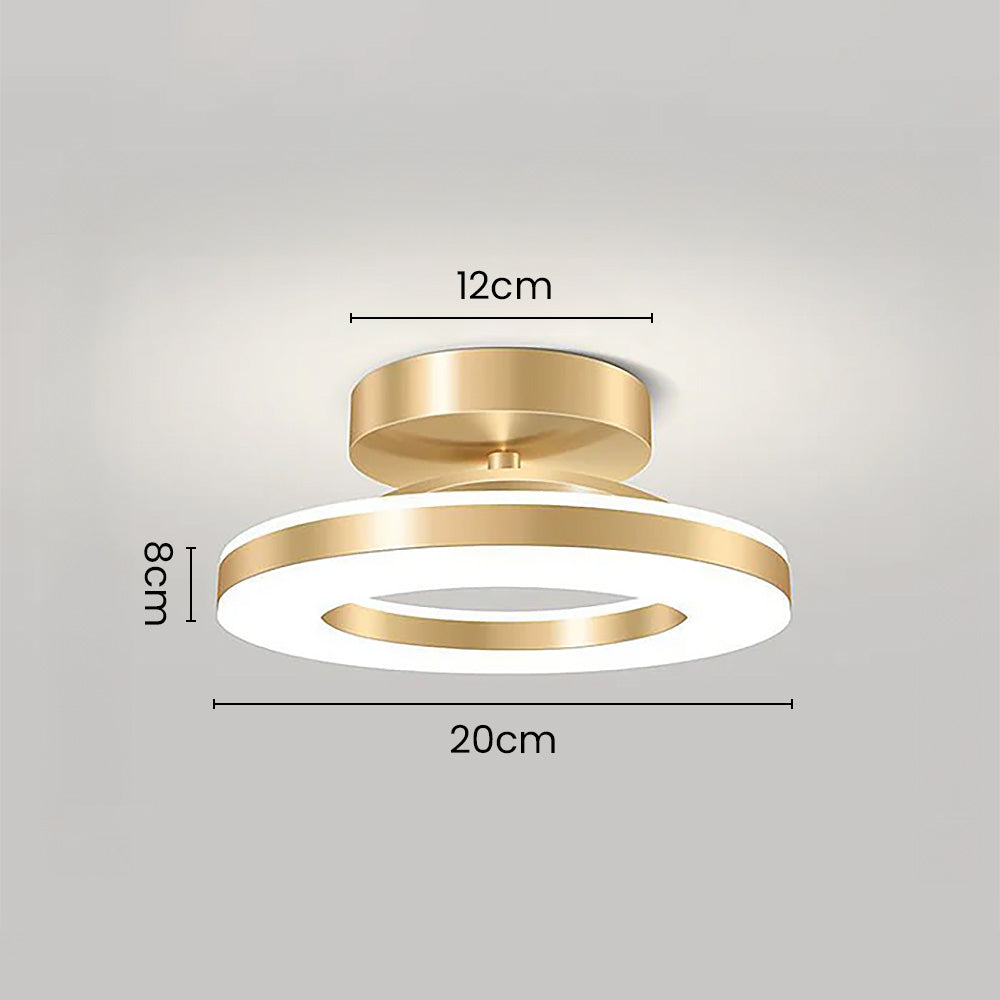 Geometry Ring LED Luxury Ceiling Light