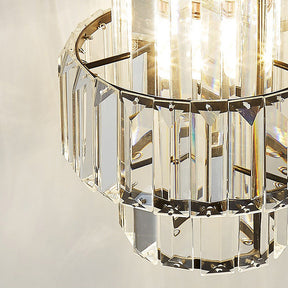 Luxury Elegance Glass Gold Pendant Light