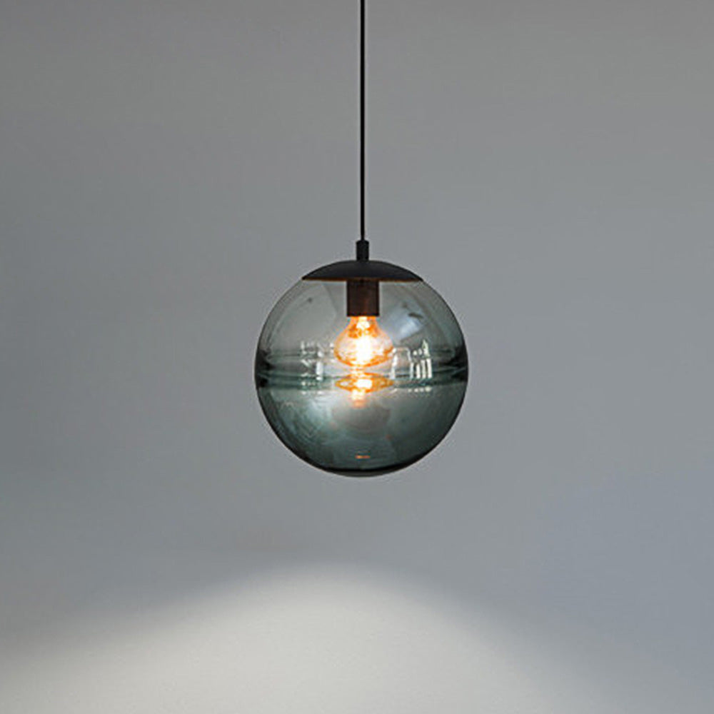 Nordic Clear Glass Ball Stained Pendant Light