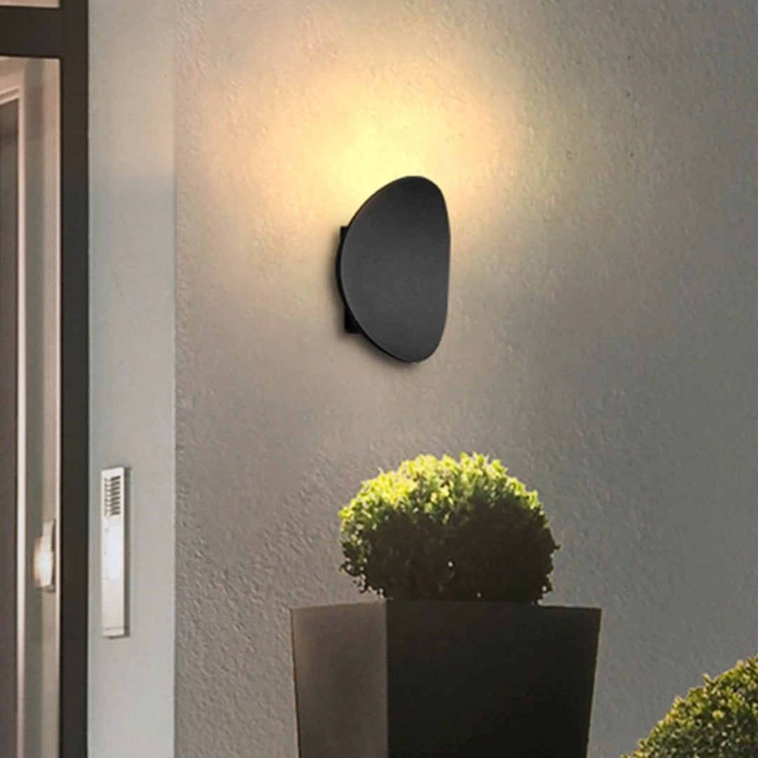 Creative Aluminum Disc LED Wall Lamp