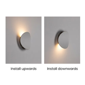 Creative Aluminum Disc LED Wall Lamp