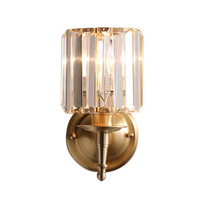 Luxury Clear Crystal Small Wall Lamp