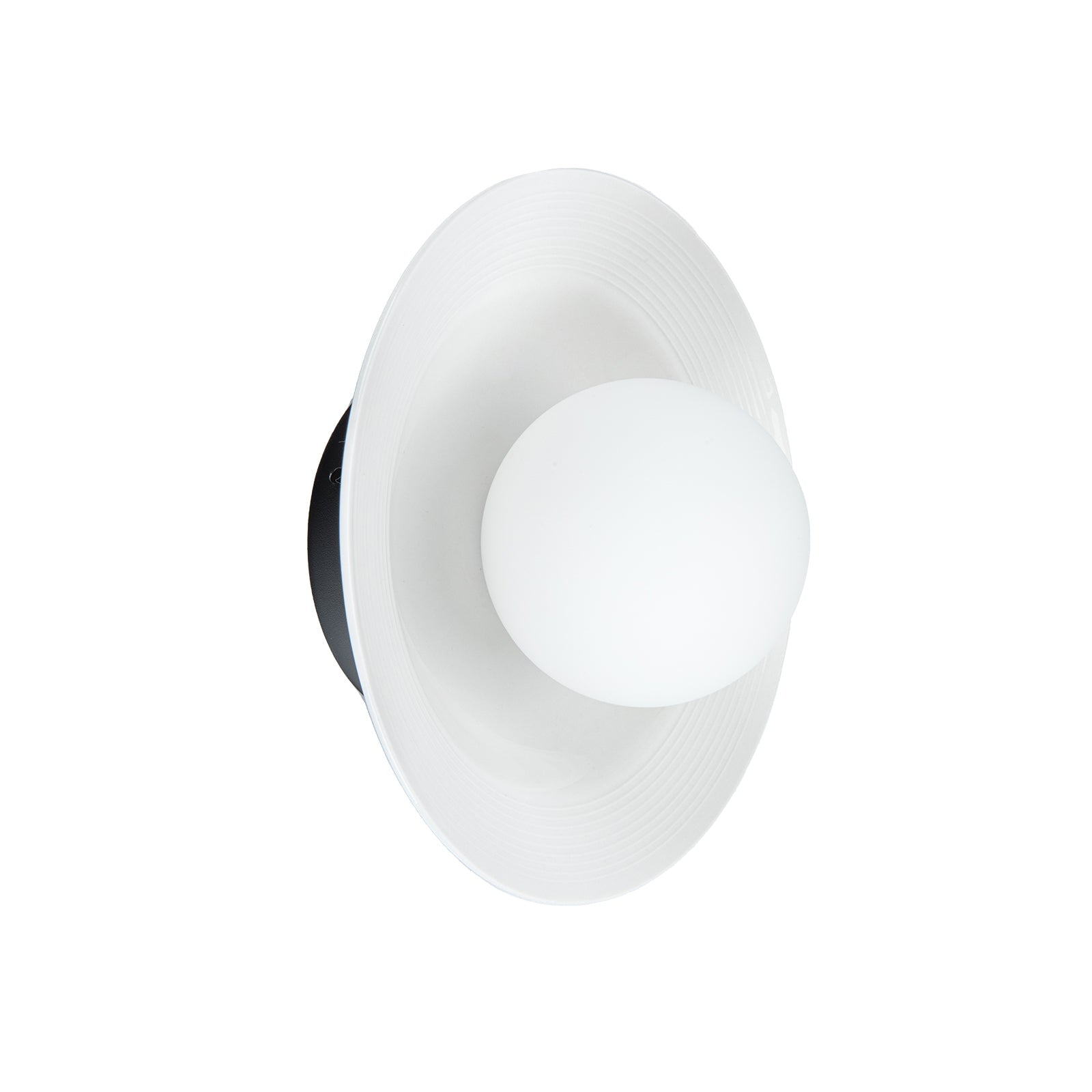 Nordic Dome White Ceramic Wall Light