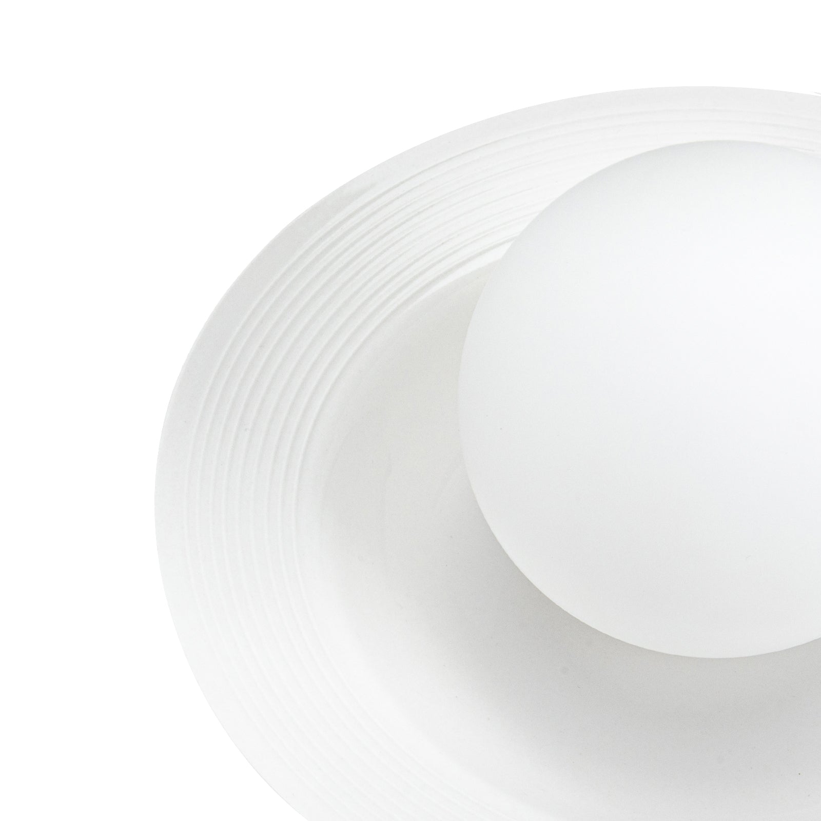 Nordic Dome White Ceramic Wall Light