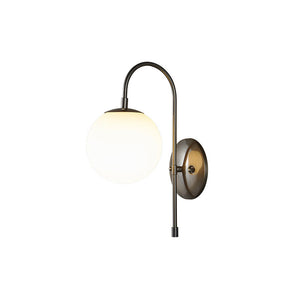 Vintage Minimalist Ball Copper Wall Light