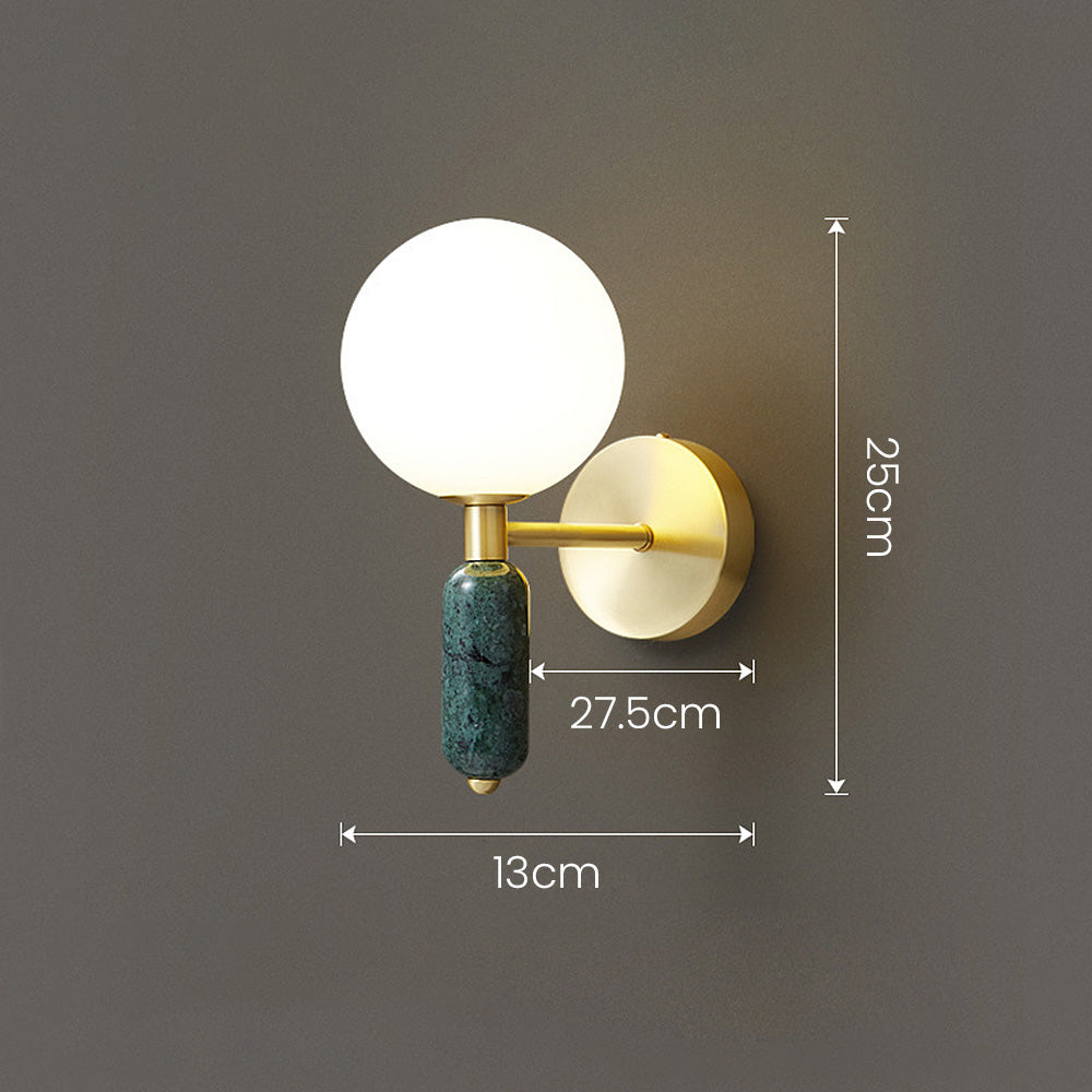 Contemporary Marble Bedside Wall Light