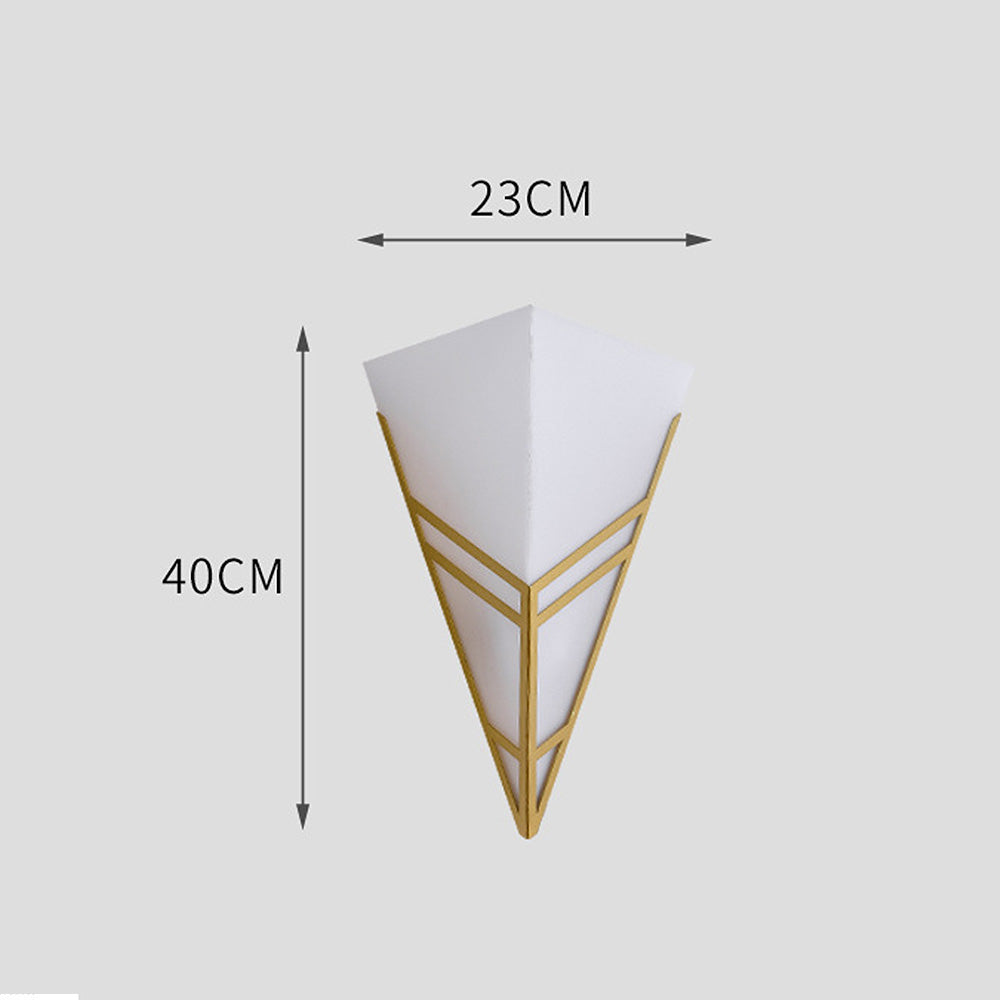 Creative Inverted Triangle Wall Light