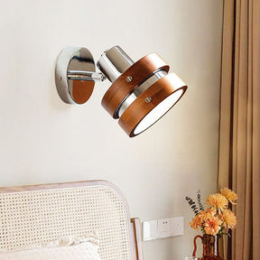 French Style Brown Mini Wall Light