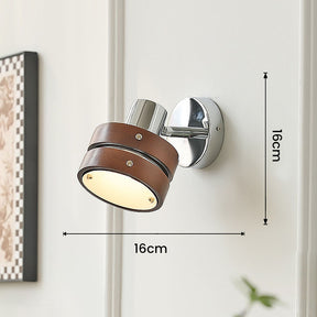 French Style Brown Mini Wall Light