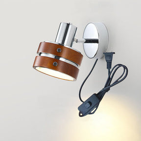 French Style Brown Mini Wall Light