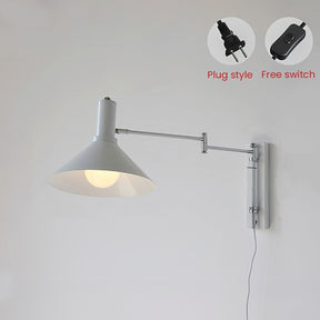 Contemporary Rotatable Iron Wall Light