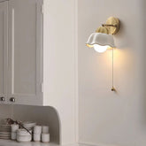 French White Adjustable White Wall Light