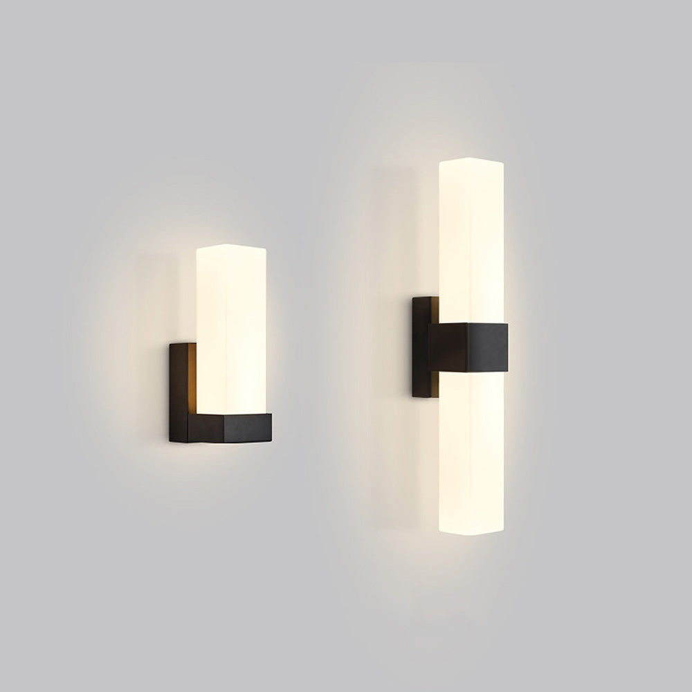 Minimalist Prismatic Metal Wall LED Light
