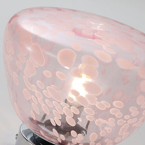 Modern Pink Glass Hallway Ceiling Light