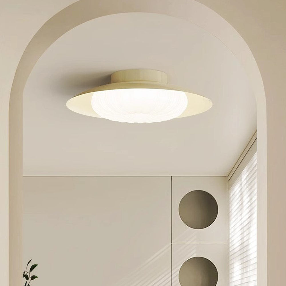 Vintage Creamy White Hallway Ceiling Light