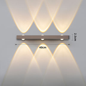 Nordic Long Multi Lights LED Wall Light -Lampsmodern