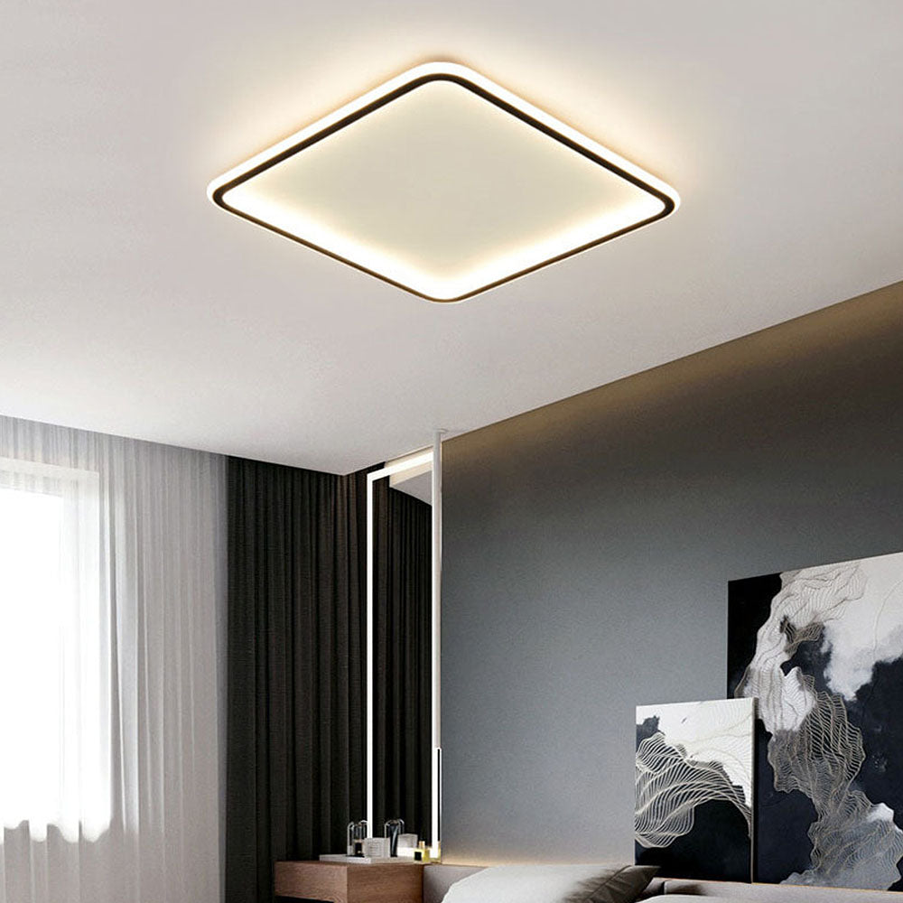 Geometry Square Hollow LED Ceiling Light