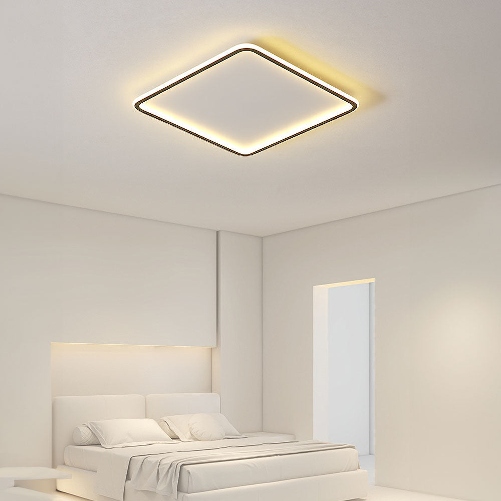 Geometry Square Hollow LED Ceiling Light