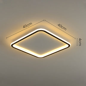 Geometry Square Hollow LED Ceiling Light