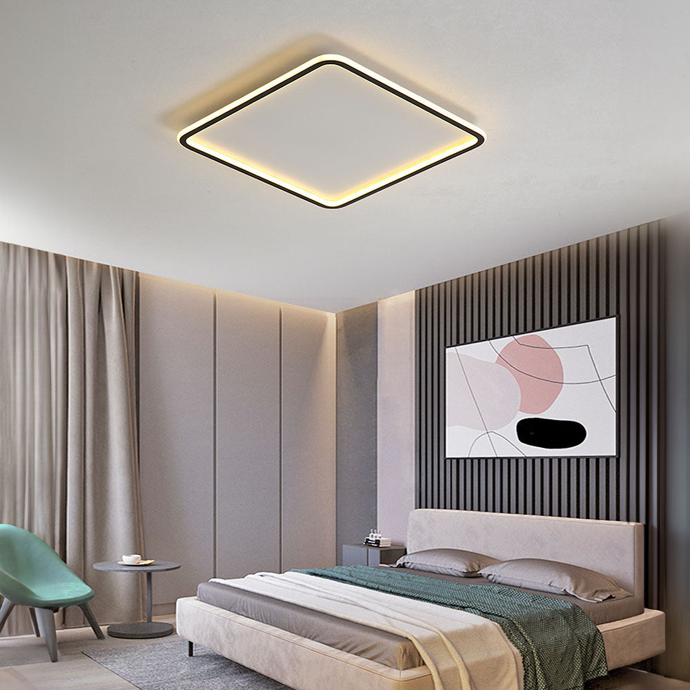 Geometry Square Hollow LED Ceiling Light