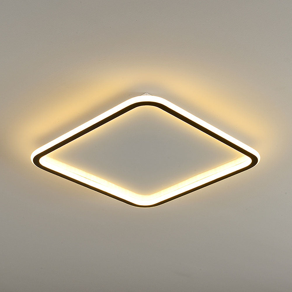 Geometry Square Hollow LED Ceiling Light