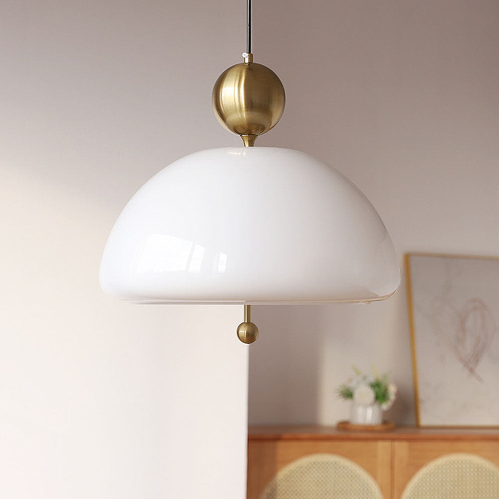 French Retro Creamy White Pendant Lights -Lampsmodern