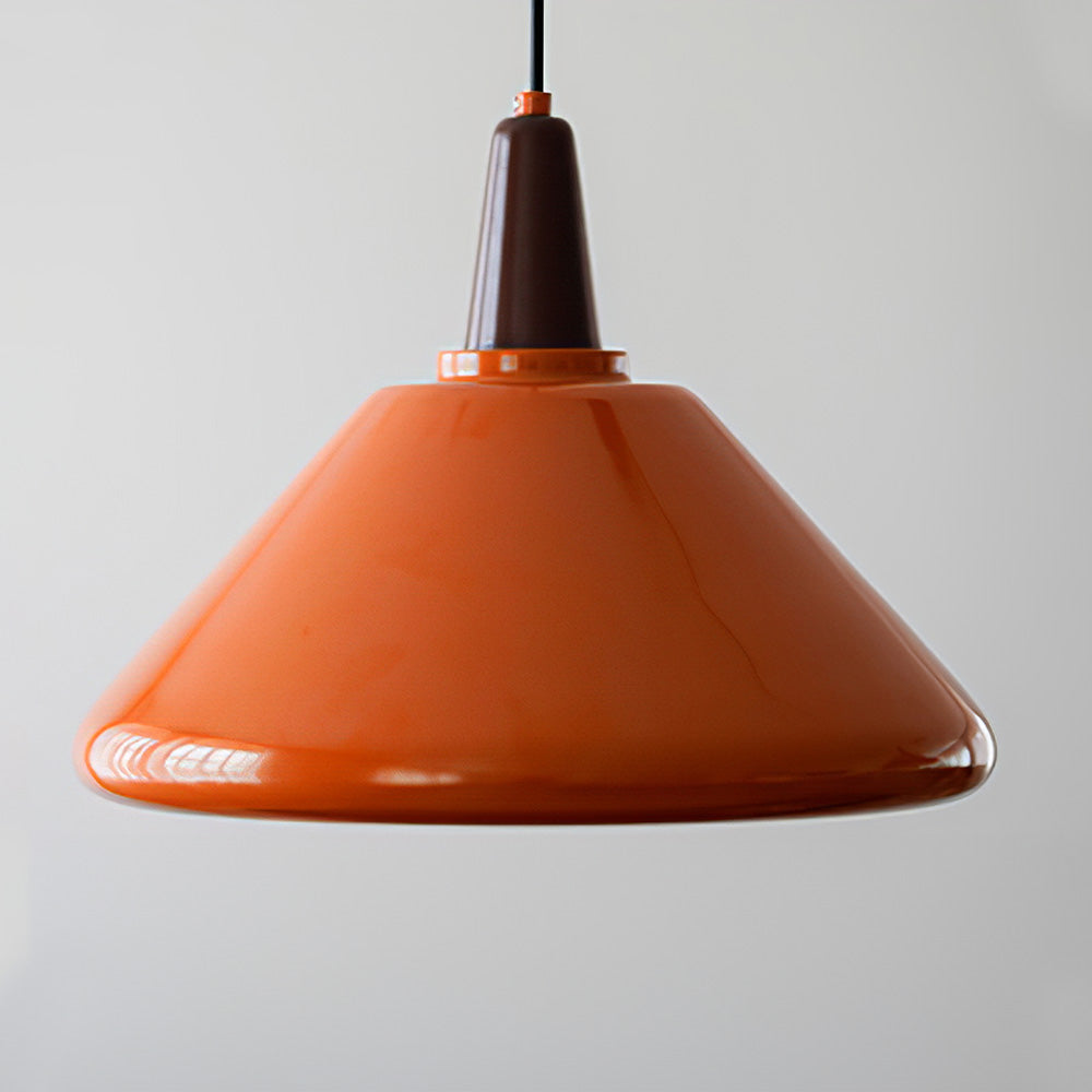 Bauhaus Orange Simple Living Room Pendant Lights -Lampsmodern