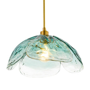 Creative Flower Petal Bedside Rod Pendant Light -Lampsmodern