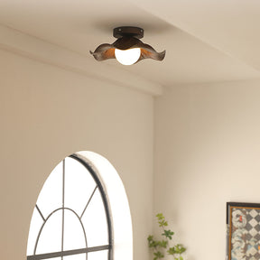 Iron Art Living Room Brown Ceiling Light