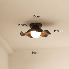 Iron Art Living Room Brown Ceiling Light