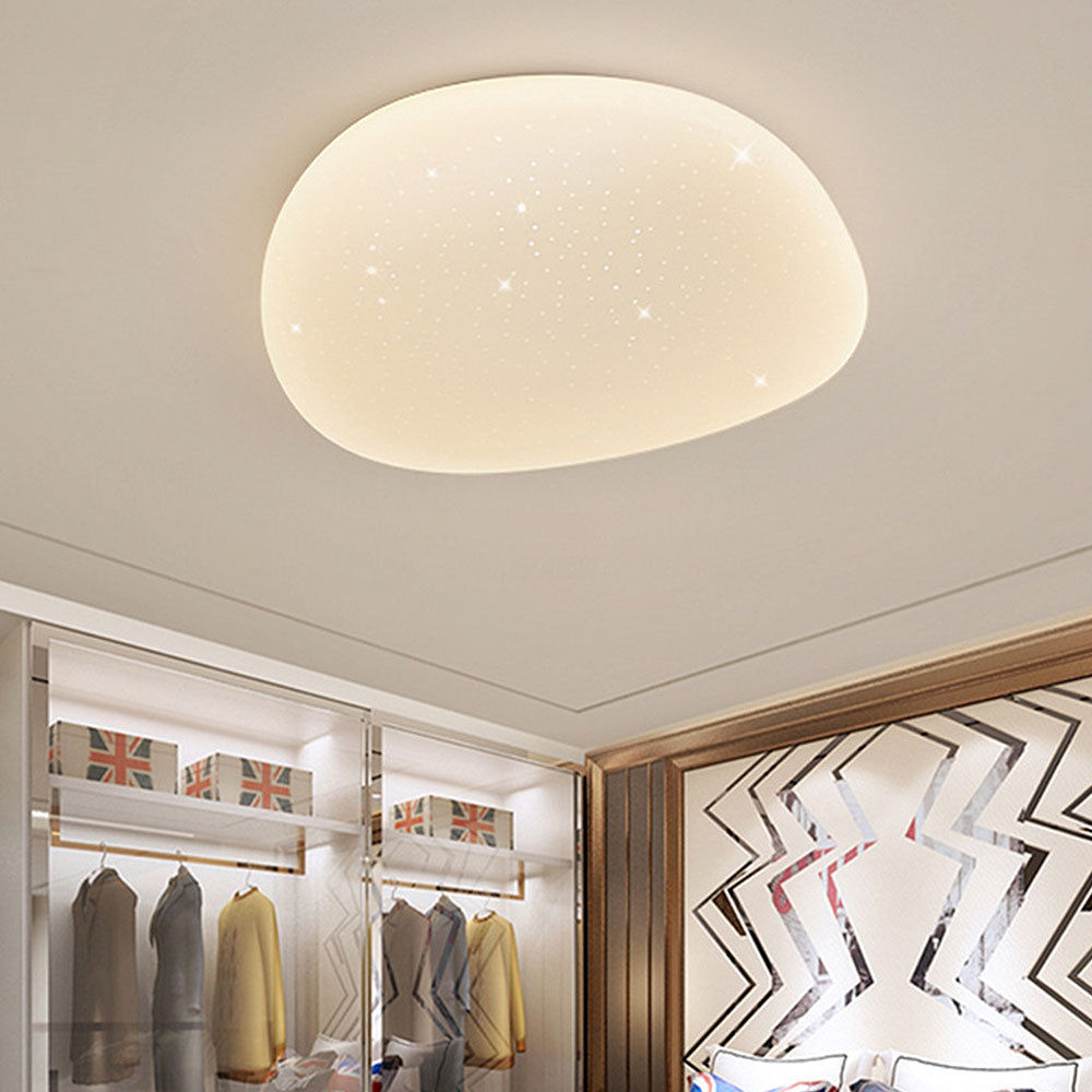 Simple Acrylic Bedroom White LED Ceiling Light