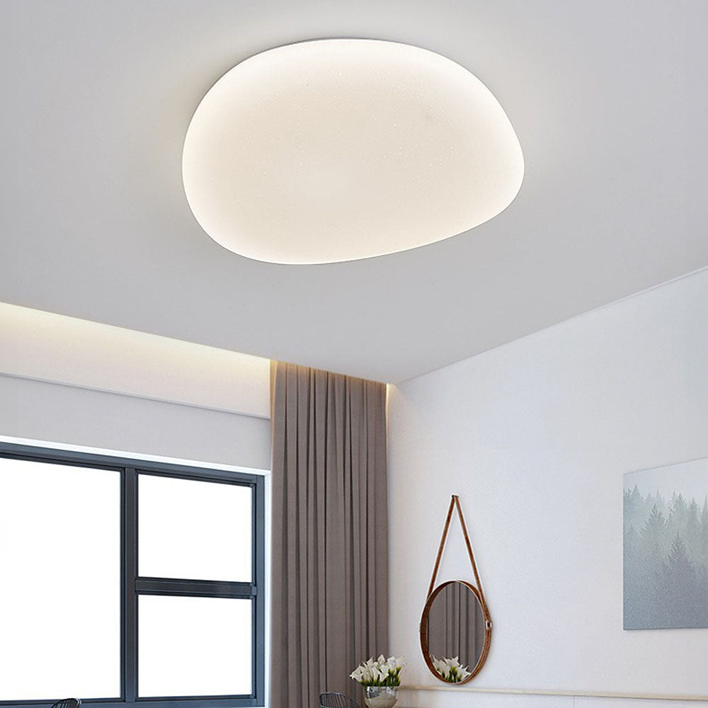 Simple Acrylic Bedroom White LED Ceiling Light
